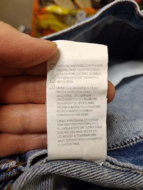 Vintage 1980-90's Gitano 100% Cotton High Waisted, Split Side Mom Shorts - Picture 7 of 8